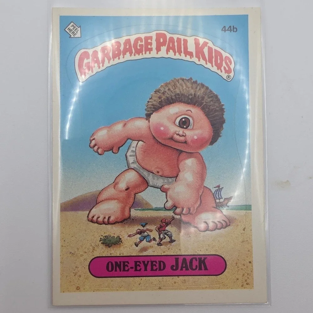 Garbage Pail Kids Trading Card OS2 One-Eyed Jack Fair 44b